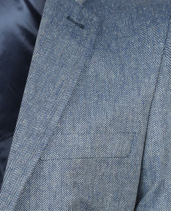 Colbert Zijde | Blauw