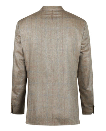 Seidenblazer | Braun