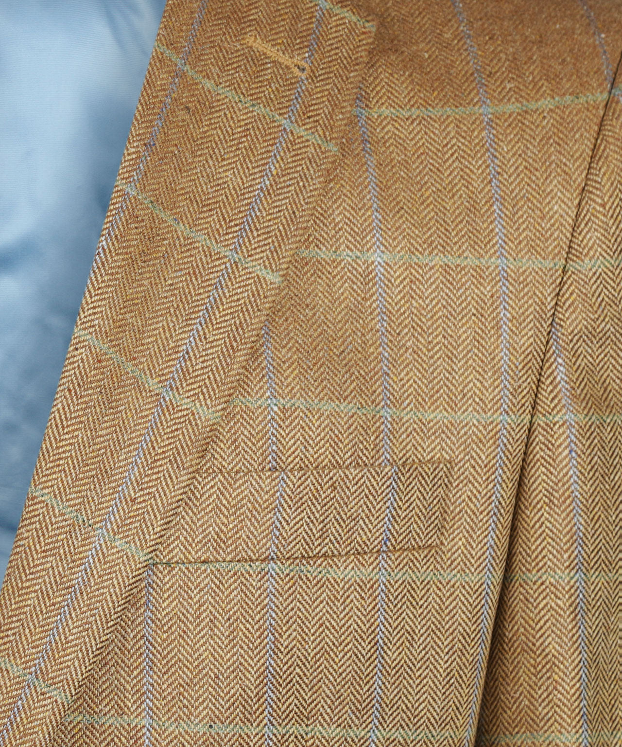 Seidenblazer | Braun