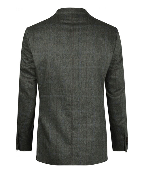 Seidenblazer | Grün