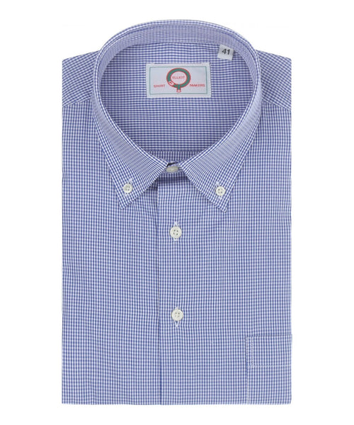 Elliot Shirt Button Down Lange Mouw | Blauw