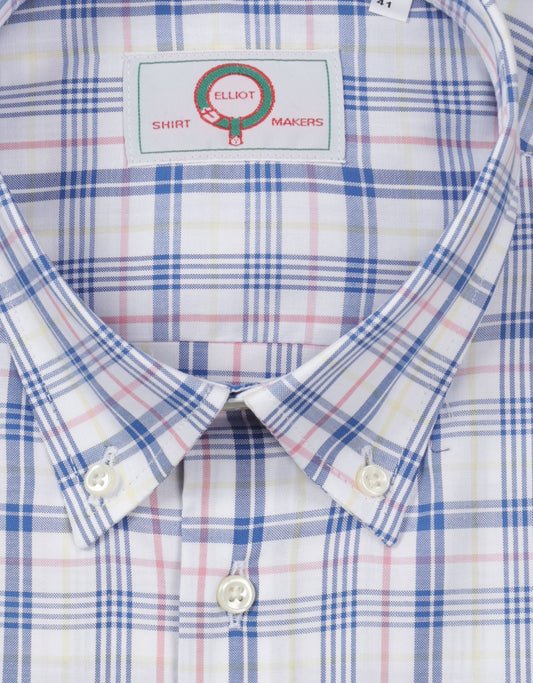 Klassisches Button-Down-Hemd | Marineblau