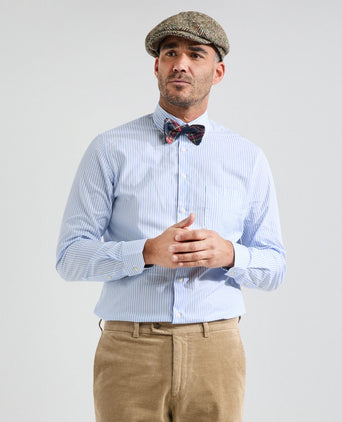 Elliot Shirt Button Down Lange Mouw | Blauw