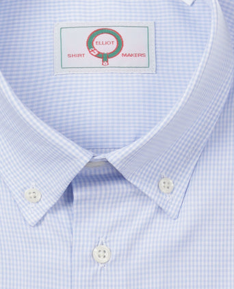 Elliot Shirt Button Down Lange Mouw | Blauw