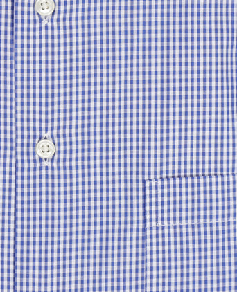 Elliot Shirt Button Down Lange Mouw | Blauw