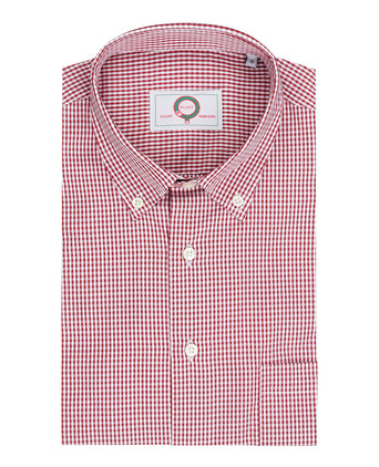 Elliot Shirt Button Down Lange Mouw | Rood