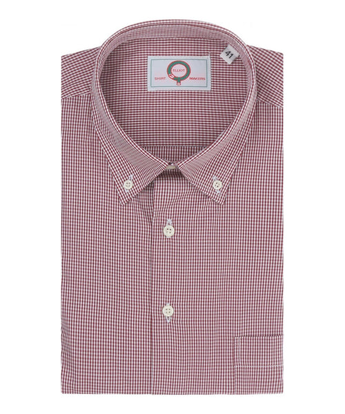 Elliot Shirt Button Down Lange Mouw | Rood