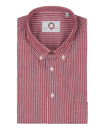 Elliot Shirt Button Down Lange Mouw | Rood