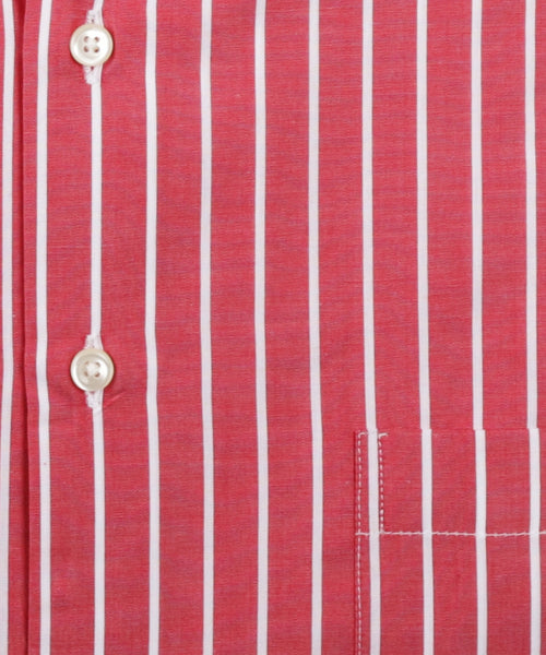 Elliot Hemd, langärmlig, mit Knopfleiste | Rot