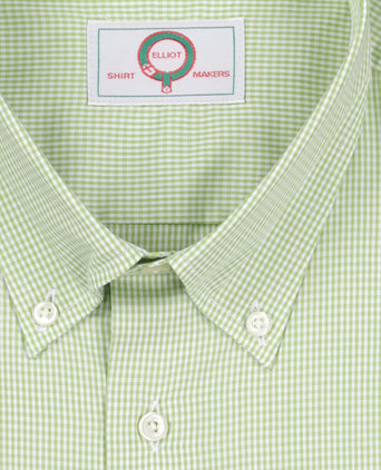 Elliot Shirt Button Down Lange Mouw | Groen