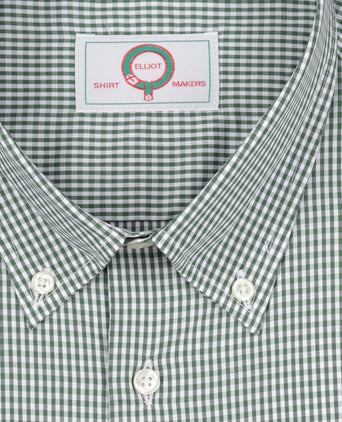 Elliot Shirt Button Down Lange Mouw | Groen
