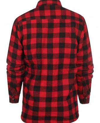 Gefüttertes irisches Hemd | Rot