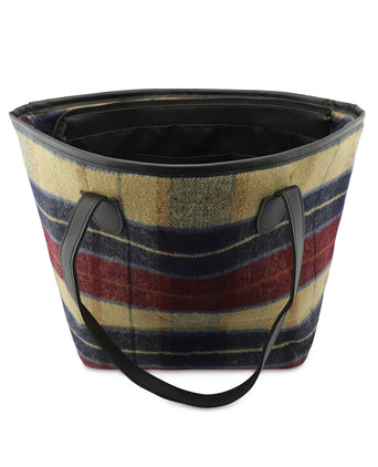 Stijlvolle Tweedlook Tas | Rood