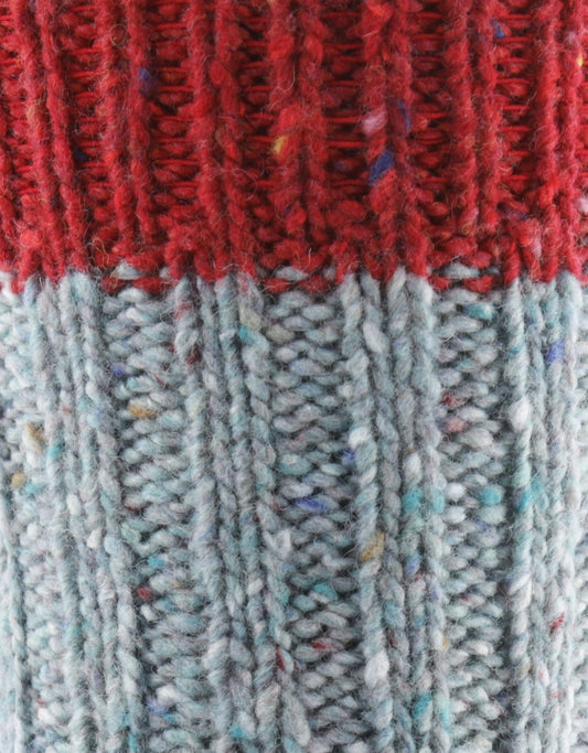 Herrensocken mit Fleckenmuster | Blau