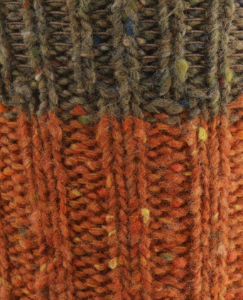 Flecks heren sokken | Oranje