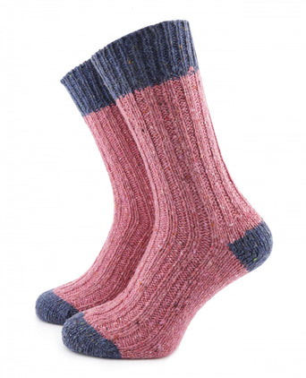 Flecken Herrensocken | Rosa