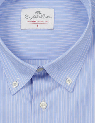 Overhemd button down | Blauw Overhemd button down | Blauw