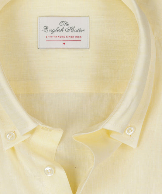 Shirt Linen | Yellow