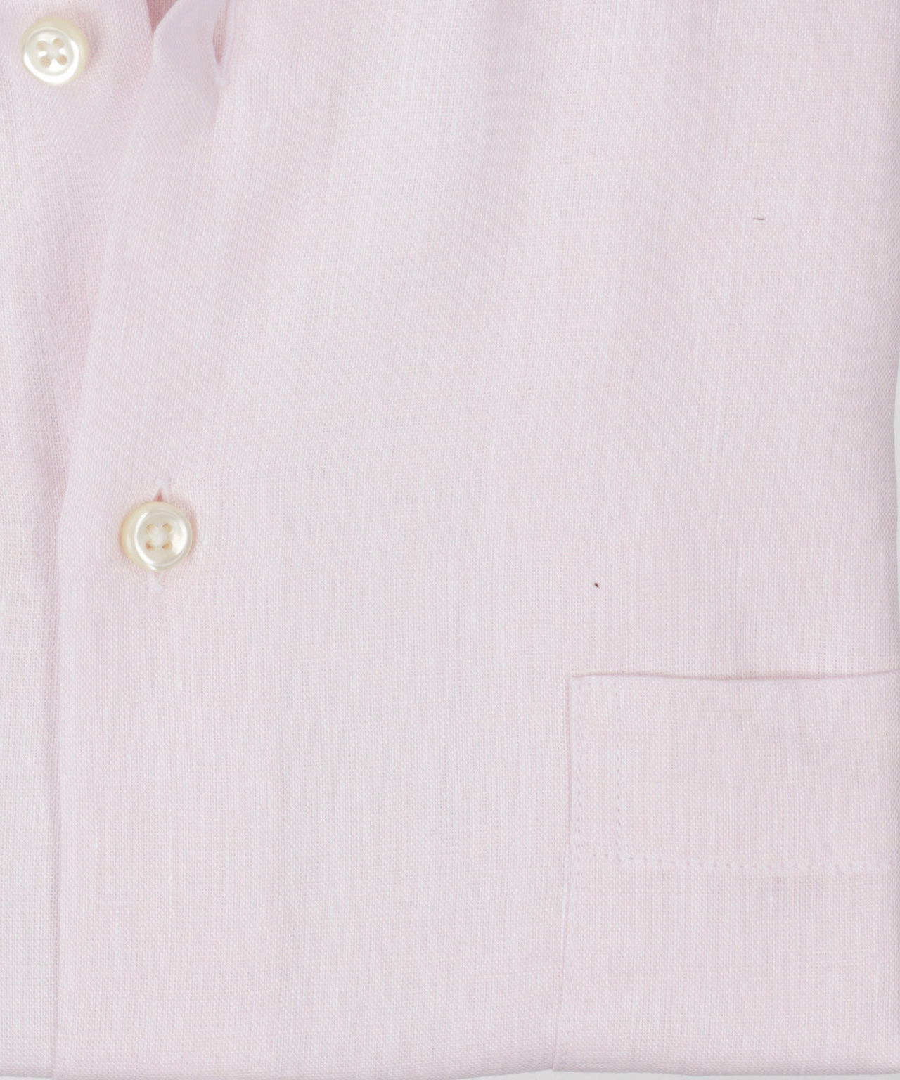 Shirt linen long sleeves | Pink