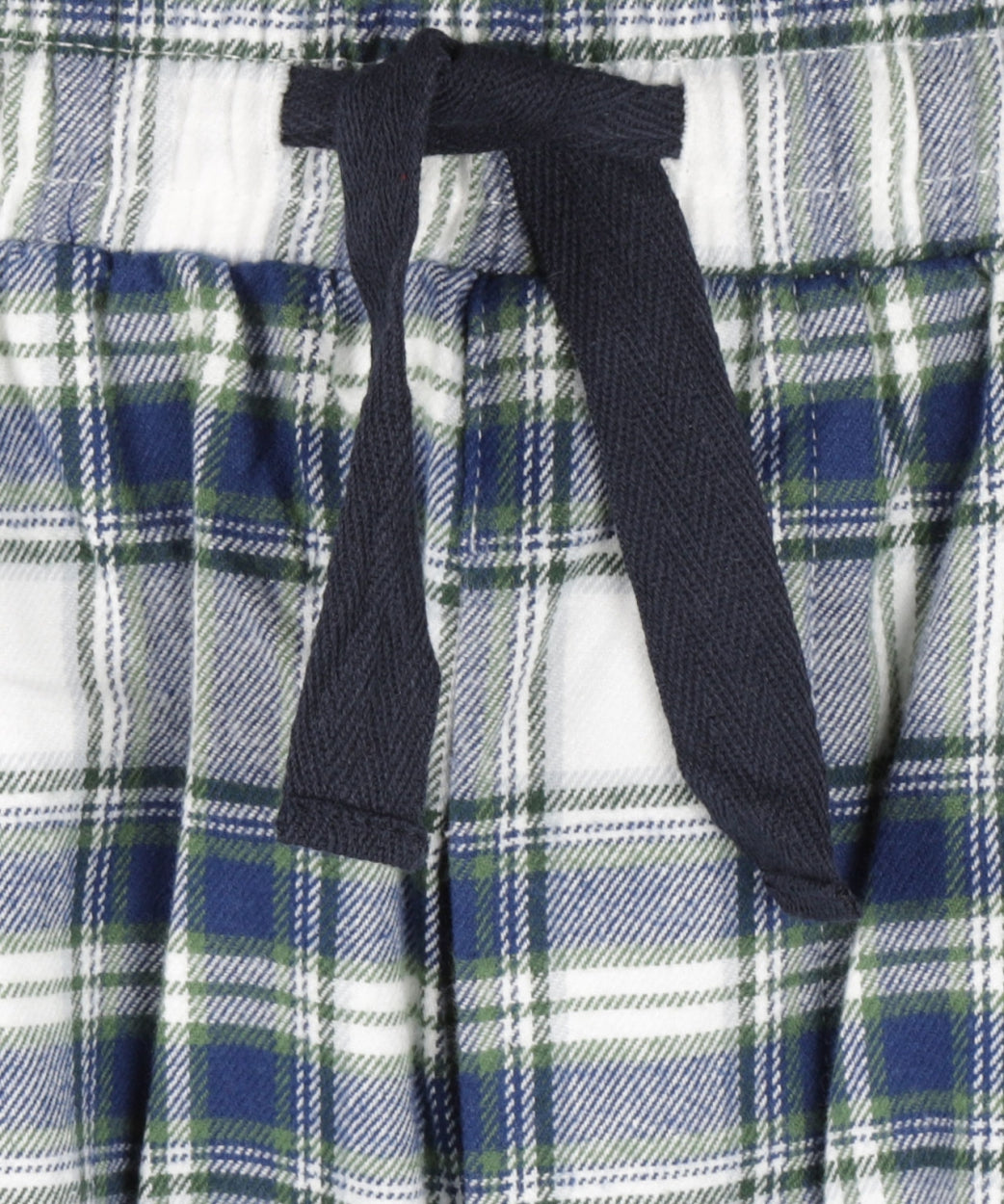Luxuriöser Flanell-Pyjama-Set | Blau