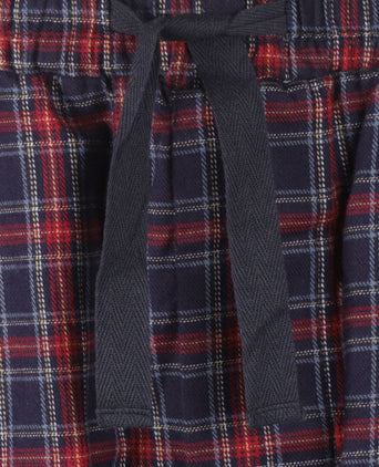 Luxe Flanellen Pyjama Set | Paars