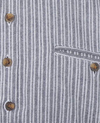 Großvaterhemd | Grau