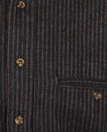 Overhemd Grandfather Shirt | Grijs