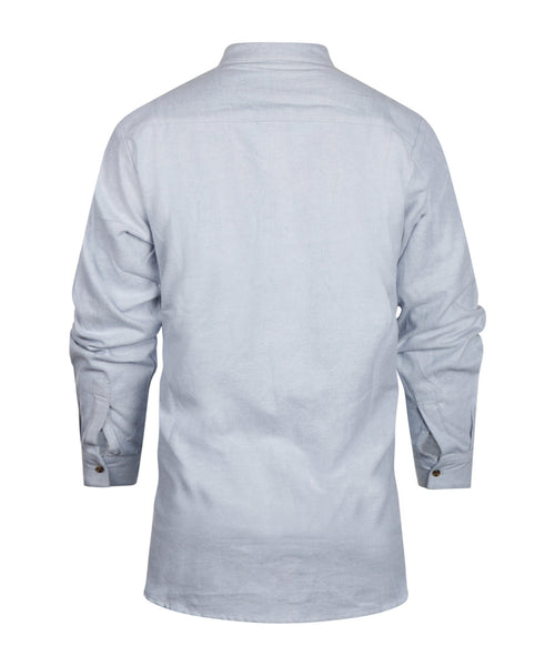 Großvaterhemd | Blau