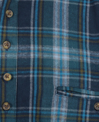 Großvaterhemd | Blau