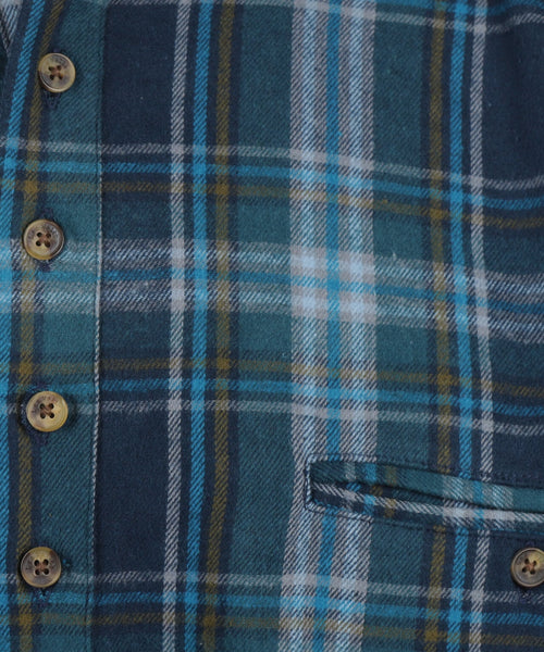 Großvaterhemd | Blau