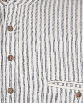 Großvaterhemd | Blau