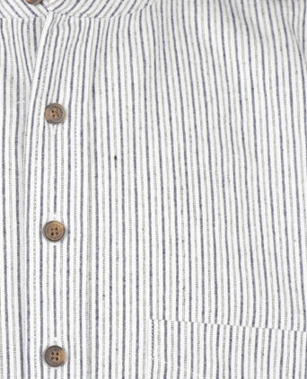 Großvaterhemd | Blau