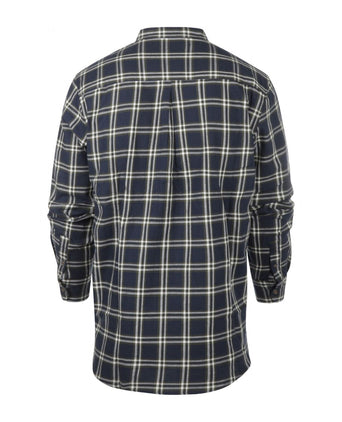 Overhemd Grandfather Shirt | Blauw