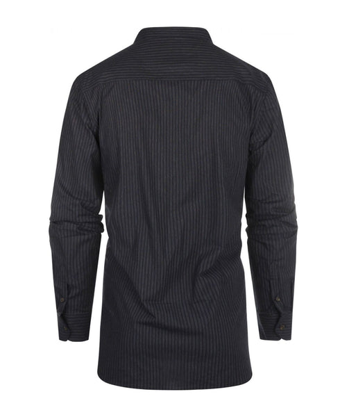 Großvaterhemd | Marineblau