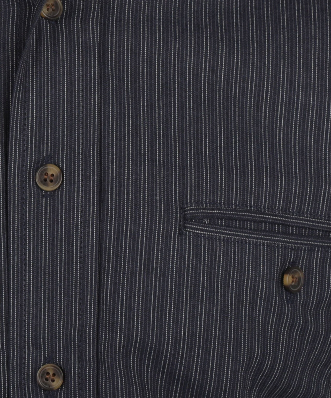 Shirt Grandfather Shirt | Navy Blue
