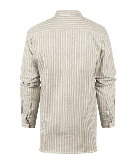 Grandfather Shirt | Brown