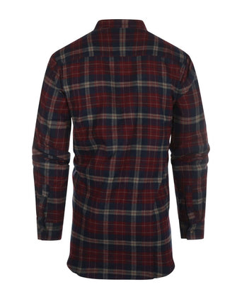 Overhemd Grandfather Shirt | Rood