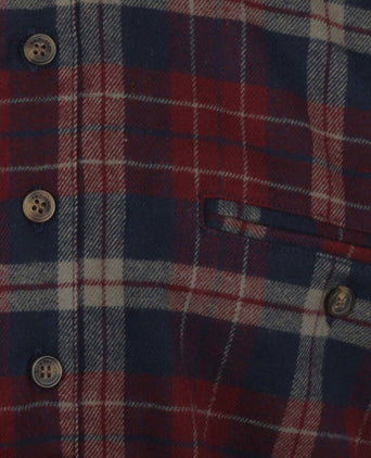 Großvaterhemd | Rot