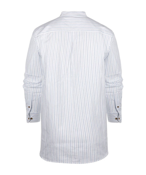 Overhemd Grandfather Shirt | Wit
