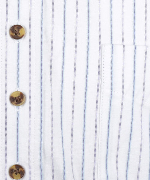 Großvaterhemd | Weiß