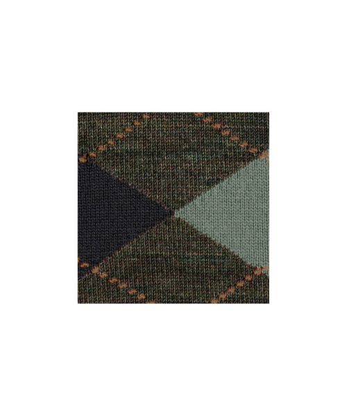 Edinburgh Melange Heren Sokken | Groen