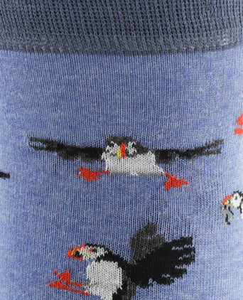 Katoen heren sokken | Blauw