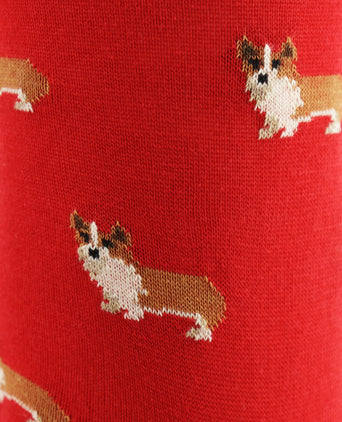 Herrensocken aus Baumwolle | Rot