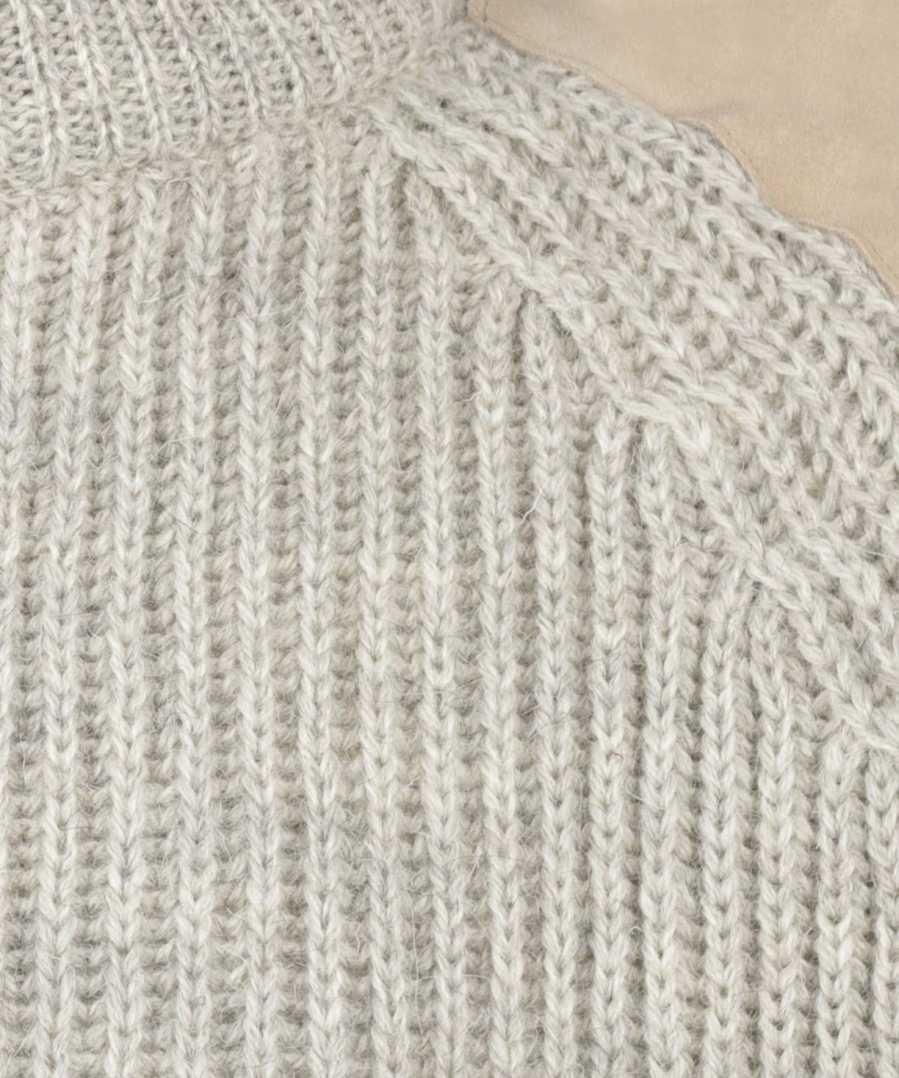 Swaledale Pullover | Beige melange