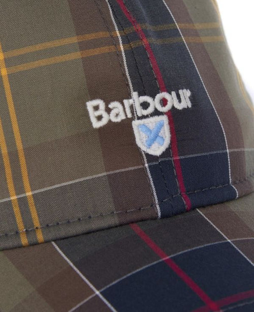 Barbour Tartan Sportkappe | Grün