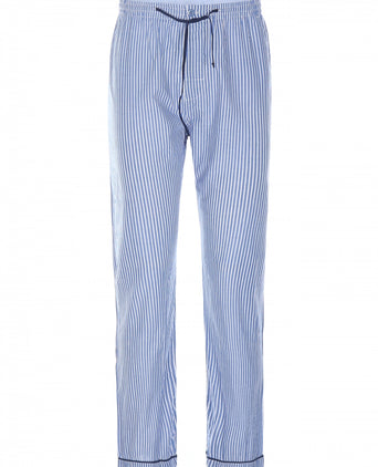 Pyjama klassiek katoen | Blauw