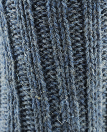 Heren kniekousen van Tweed | Blauw