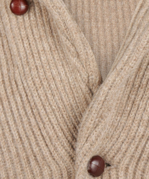 William Lockie Cardigan mit Knopfleiste und Schalkragen | Colt