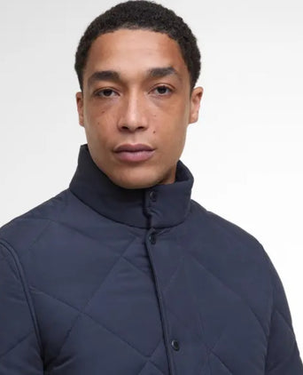 Barbour Winter Chelsea Quilted Jacket | Navy Blauw