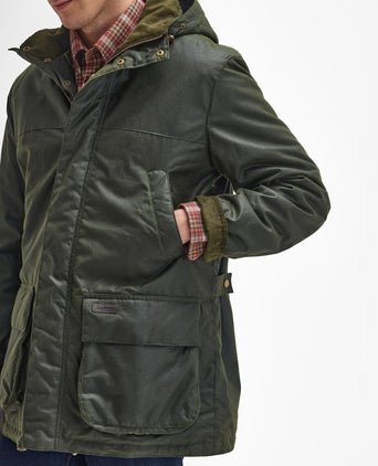 Barbour Bleaberry Wax Jacket | Groen
